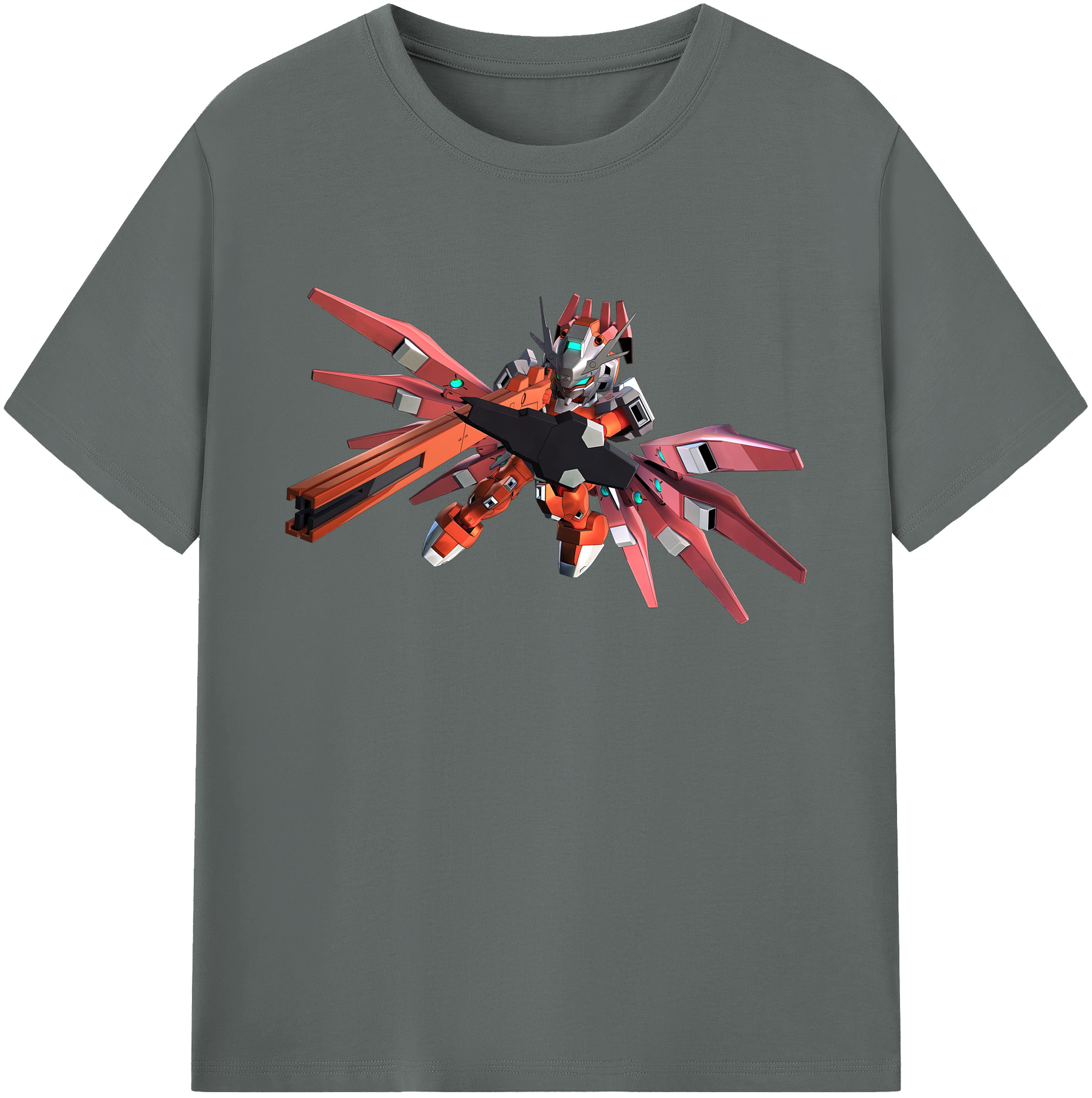 （画像用） 機動戦士ガンダム Mobile Suit Gundam 綿100％ メンズ半袖Tシャツ｜肌触りやわらか＆通気性